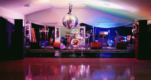 Disco in hall
